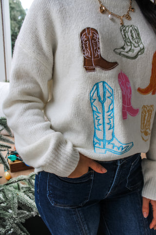 Boots Are Made For Walkin’ • Cream