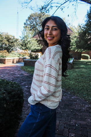 Hazel Speckled Sweater • Cream