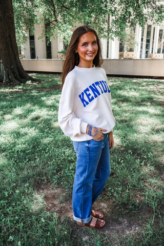 Kentucky Oversized Pullover • Cream