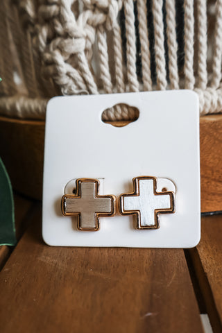 Bound By Faith Earrings • Metal Mix