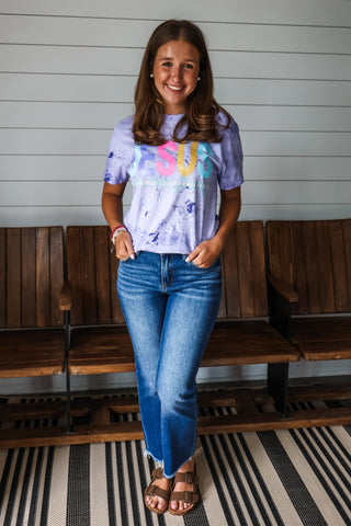Jesus Over Everything Graphic Tee • Amethyst