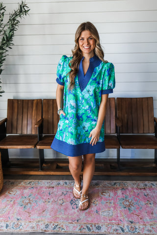 Garden Of Beauty • Green Floral