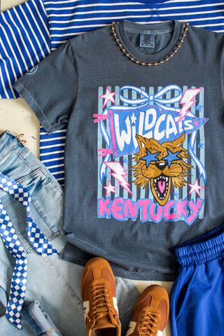 Starstruck Wildcats Graphic Tee • Denim