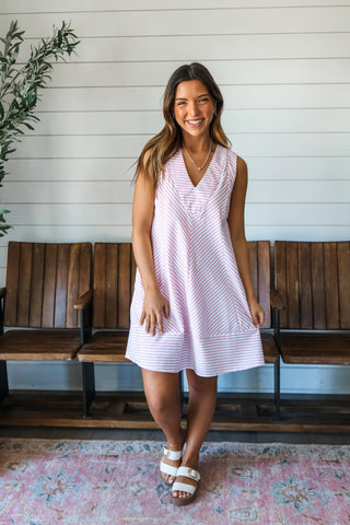 Sail Away Stripes • Pink - FINAL SALE