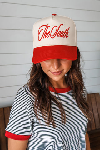 The South Trucker Hat • Red