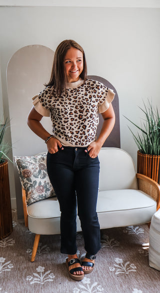 Lovely In Leopard • Oatmeal