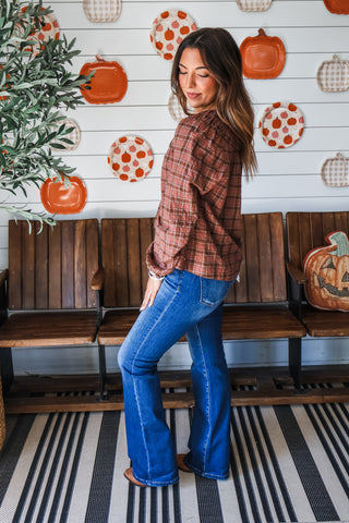 Apple Picking Plaid • Brown Mix