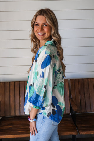 Gorgeous With Grace • Green/Blue - FINAL SALE