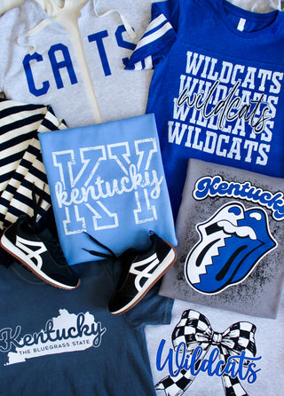 Big Blue Cheer Graphic Sweatshirt • Ash Grey