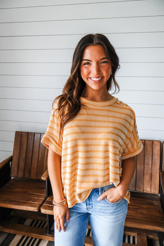 Color Crush Stripes • Yellow