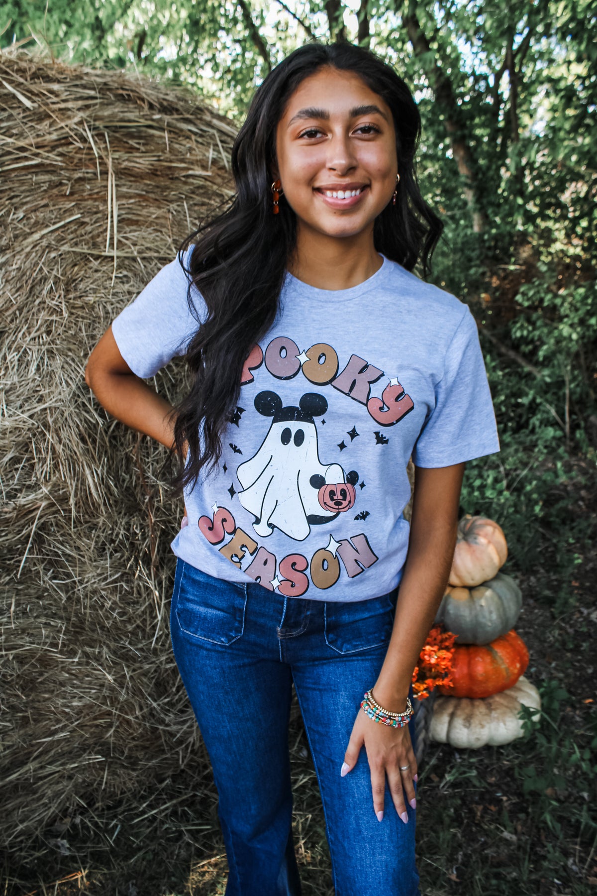 Stay Spooky Graphic Tee • Heather Grey - FINAL SALE