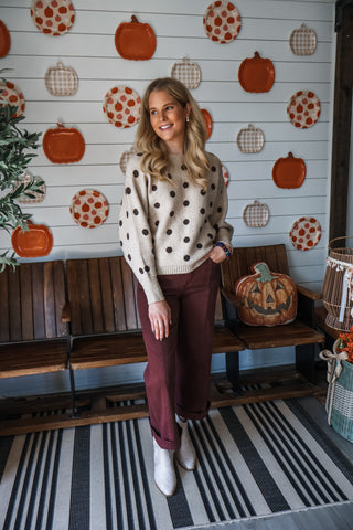 Sophisticated Spot • Brown Dot