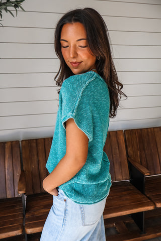 Seaside Bliss • Teal Green