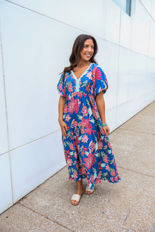 Beautiful Inspiration • Blue Floral - FINAL SALE