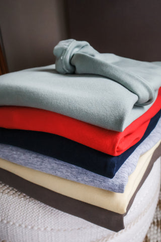 Cozy Crewneck Pullover • Red