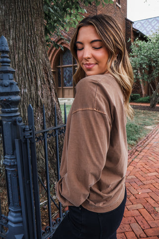 Toasty Tones Crewneck • Brown