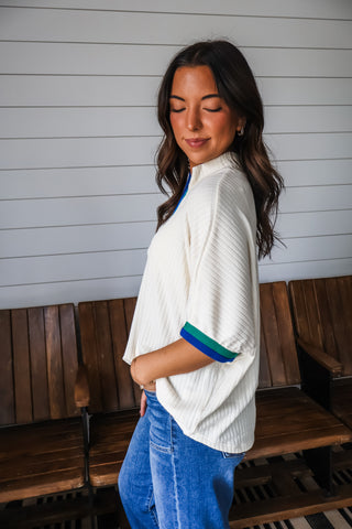 Effortlessly Elevated Dolman Knit • Cream