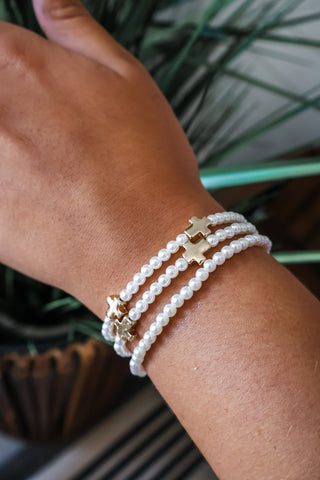 Endless Blessings Bracelet • Pearl