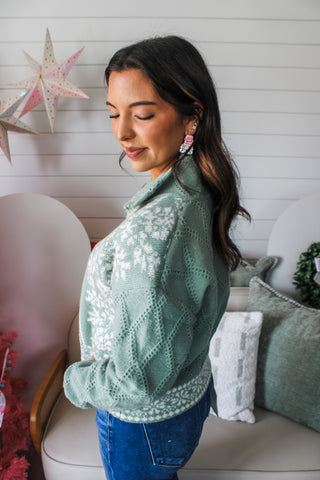 Snow Place Like Home • Sage