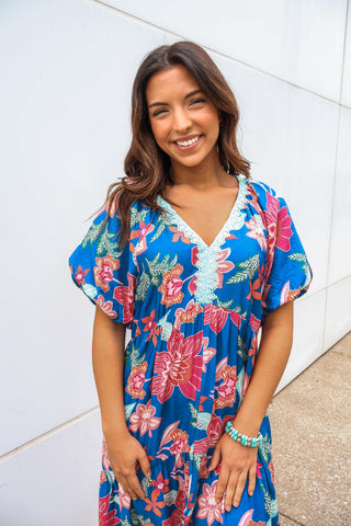 Beautiful Inspiration • Blue Floral - FINAL SALE