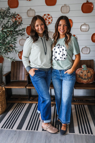 Capture The Cozy • Olive Stripe