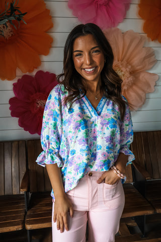 Tender Thoughts • Blue Floral