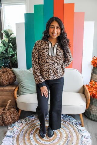 Back In The Spotlight Top • Leopard - FINAL SALE
