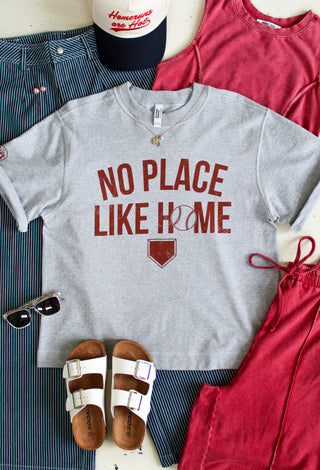 No Place like H⚾️ME • graphic • light grey
