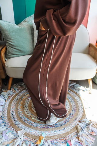 Double Take Lounge Pants • Espresso