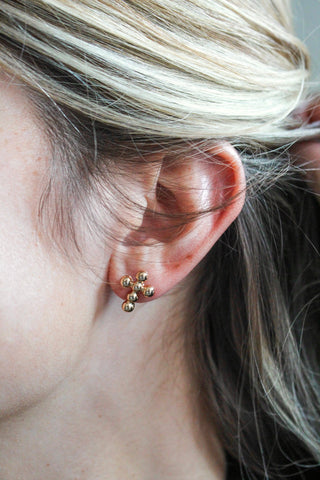 Reason For The Season Earrings • Gold