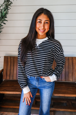 Easy Going Stripes • Black