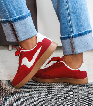 Kick Off Modern Sneaker • Red
