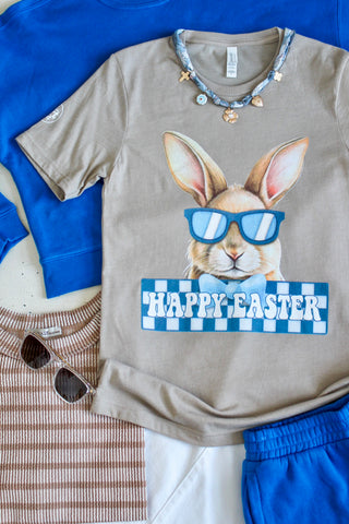 Happy Easter Graphic Tee • Light Mocha