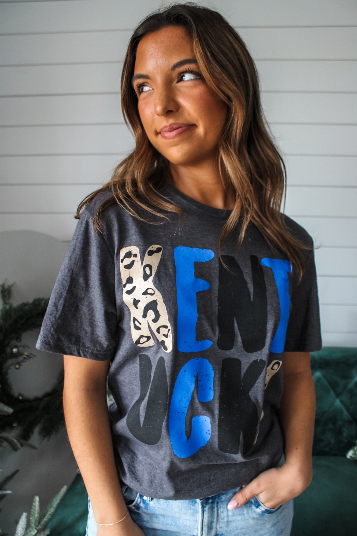 Wild In Kentucky Graphic Tee • Heather Charcoal