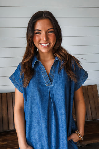 Easy Destination Denim Midi