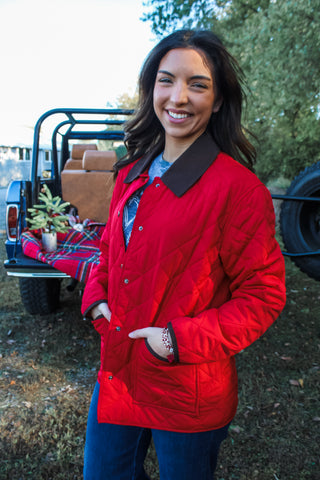 Timeless Traditions Barn Jacket • Red