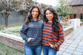 Time Spent Together • Rust/Navy