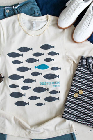 Called To Be Different Graphic Tee • Cream