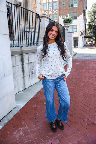 Darling Dreams Waffle Knit • Heather Grey