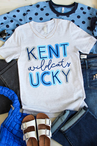 Kentucky Wildcats Graphic Tee • Ash Grey