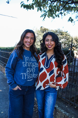 Beyond Compare • Brick/Navy - FINAL SALE