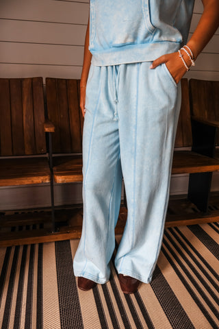 Soak Up The Sun Pants • Sky Blue