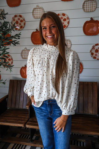 Harvest Blessings • Cream Dot