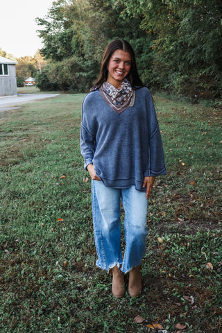 Lived-In Layers • Washed Navy