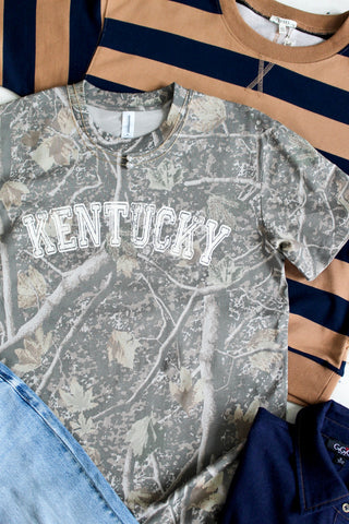 Kentucky Hunting Graphic Tee • Camo
