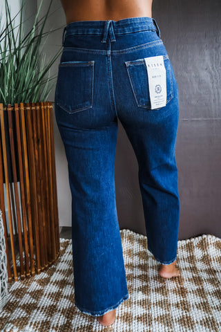 Raleigh Wide Leg | Tummy Control • Dark Wash