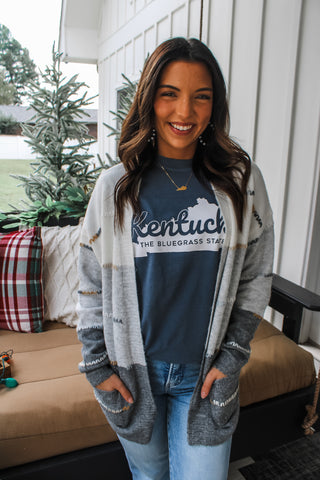 Bluegrass State Of Mind Graphic Tee • Denim