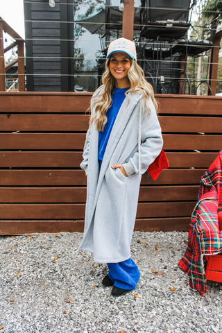 Cat Mom Trucker Hat • Beige/Blue