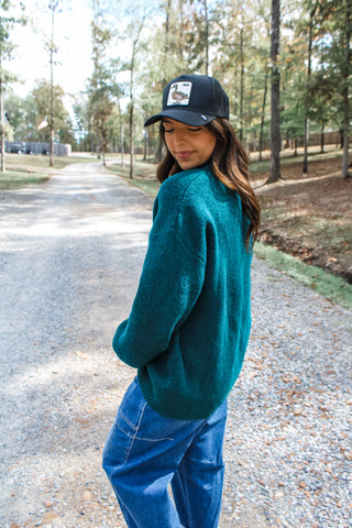 Duck The Halls Trucker Hat • Black