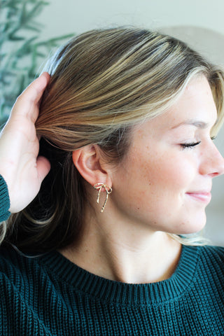Beautiful Bows Earring Set • Gold